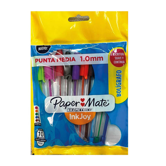 Plumas Paper Mate Ink Joy 10 pz